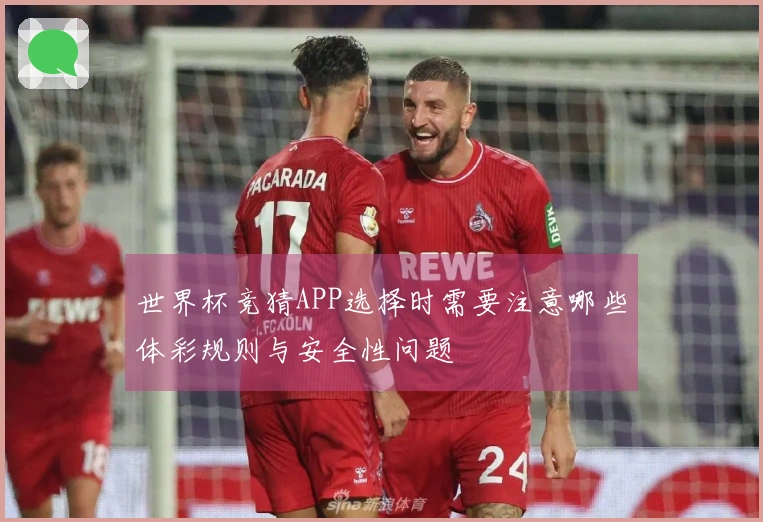 世界杯竞猜APP选择时需要注意哪些体彩规则与安全性问题